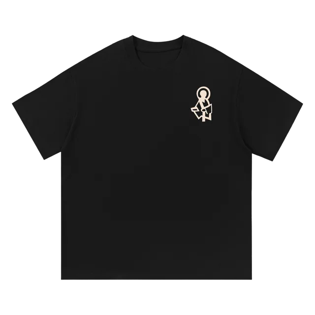 Planted for Purpose T-shirt in black with Saint Paul icon